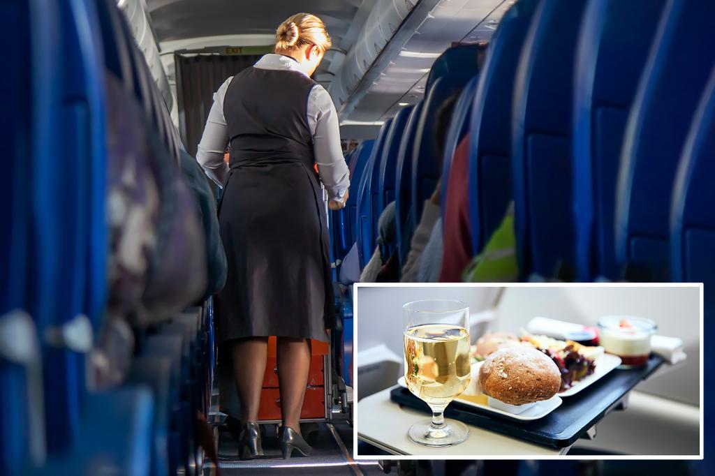 I'm a flight attendant - here's how coach passengers can secure a first-class meal