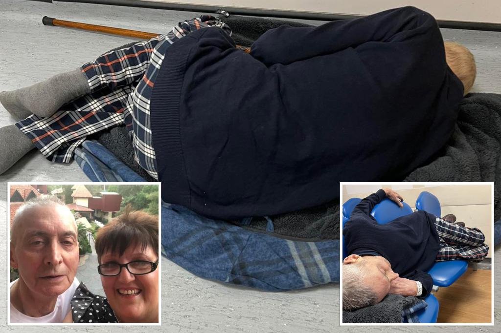 Elderly man forced to sleep on hospital floor in agony for 12 hours while waiting for stretcher