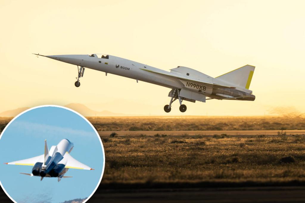 Son of Concorde supersonic jet crushes speed test - here's how long it will take to travel from London to NYC